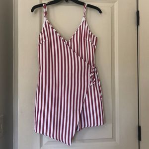 Wild Honey Striped Romper